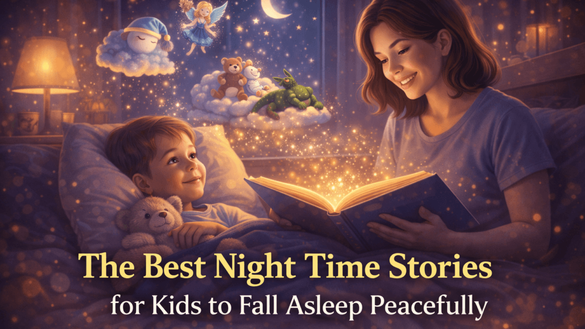 The Best Night Time Stories for Kids to Fall Asleep Peacefully