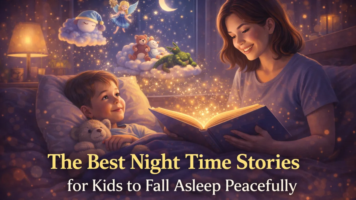 The Best Night Time Stories for Kids to Fall Asleep Peacefully